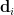 \mathbf{d}_i